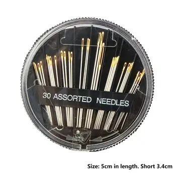 

30pcs Sewing Needles Universal Mixed Kit Packing Sewing Accessories for All Brand Domestic Sewing Machines