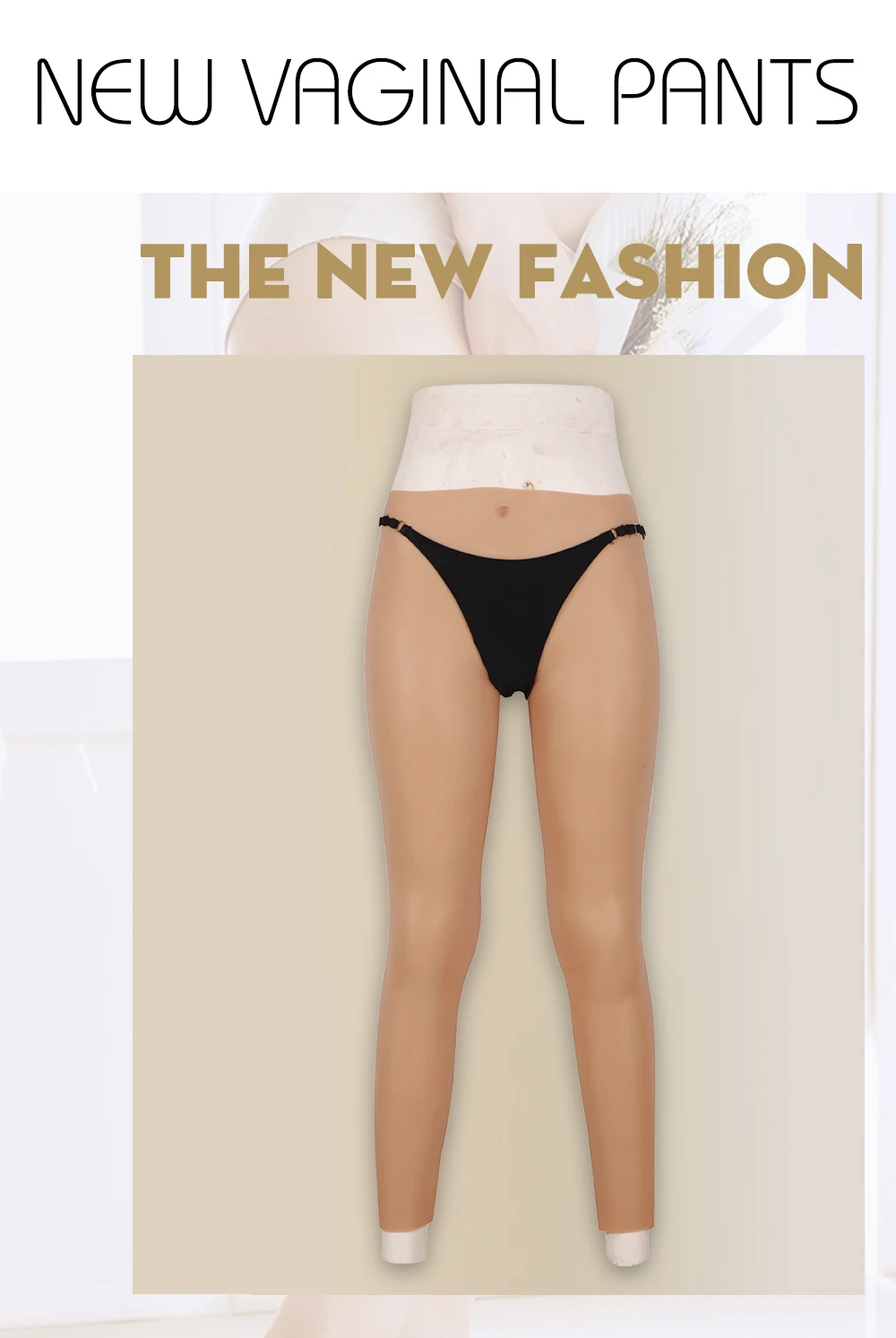 Silicone Realistic Fake Vagina Panties Shemale Crossdresser Pussy Pants Transgender Cosplay Transvestite Vagina Panty Underpants (1)