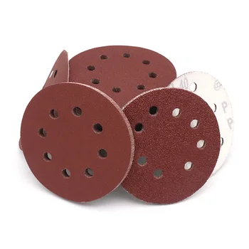 

30pcs 5inch 8-Hole Sanding Disc Orbital Sander Sandpaper Hook Loop 800-2000 Grit Polishing, Grinding Delicate