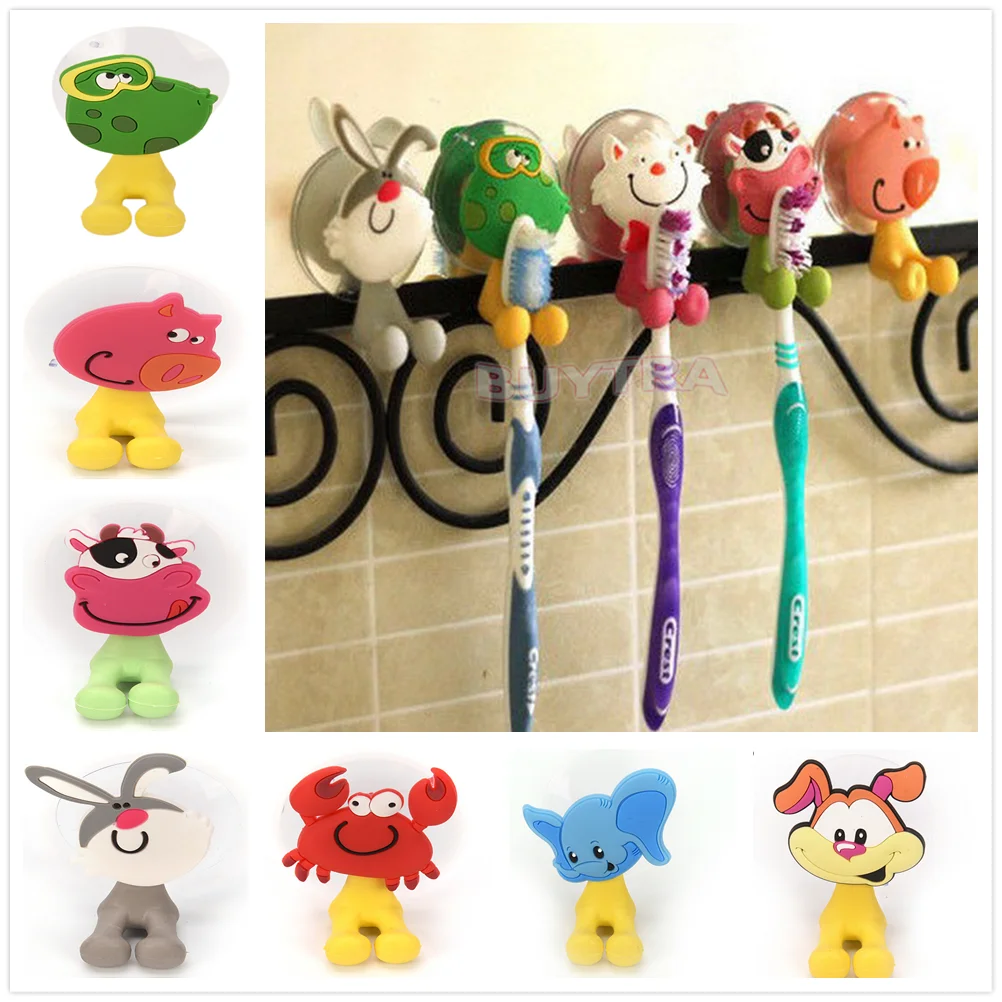 Bathroom Mini Toothbrush Holder Sanitary Ware Acce Lovely Household Animal Style Toothbrush Holder