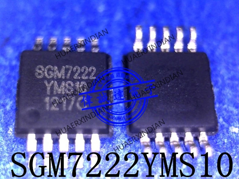 1 шт. новый оригинальный SGM7222YMS10/TR SGM7222 MSOP10 в наличии реальное изображение |