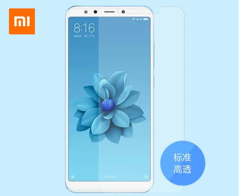 

100% Xiaomi A2 Original PET Film High Permeability Film Screen Protector Curved Film Xiao Mi 6X (Not Tempered Glass!!)