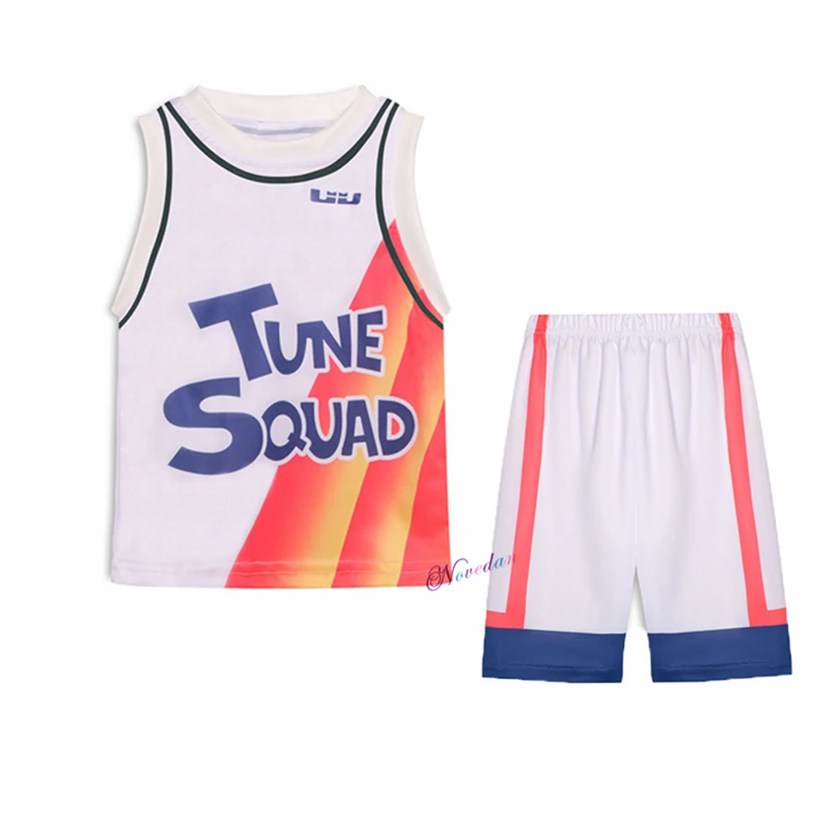 UK Mens Space Jam Tune Squad Basketball Jerseys Students Sports Vest Sweatshirt 