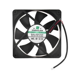 Pour XINRUILIAN RDH1225S 12025 DC12V 0.40A ventilateur De Refroidissement 2pin 120*120*25mm 