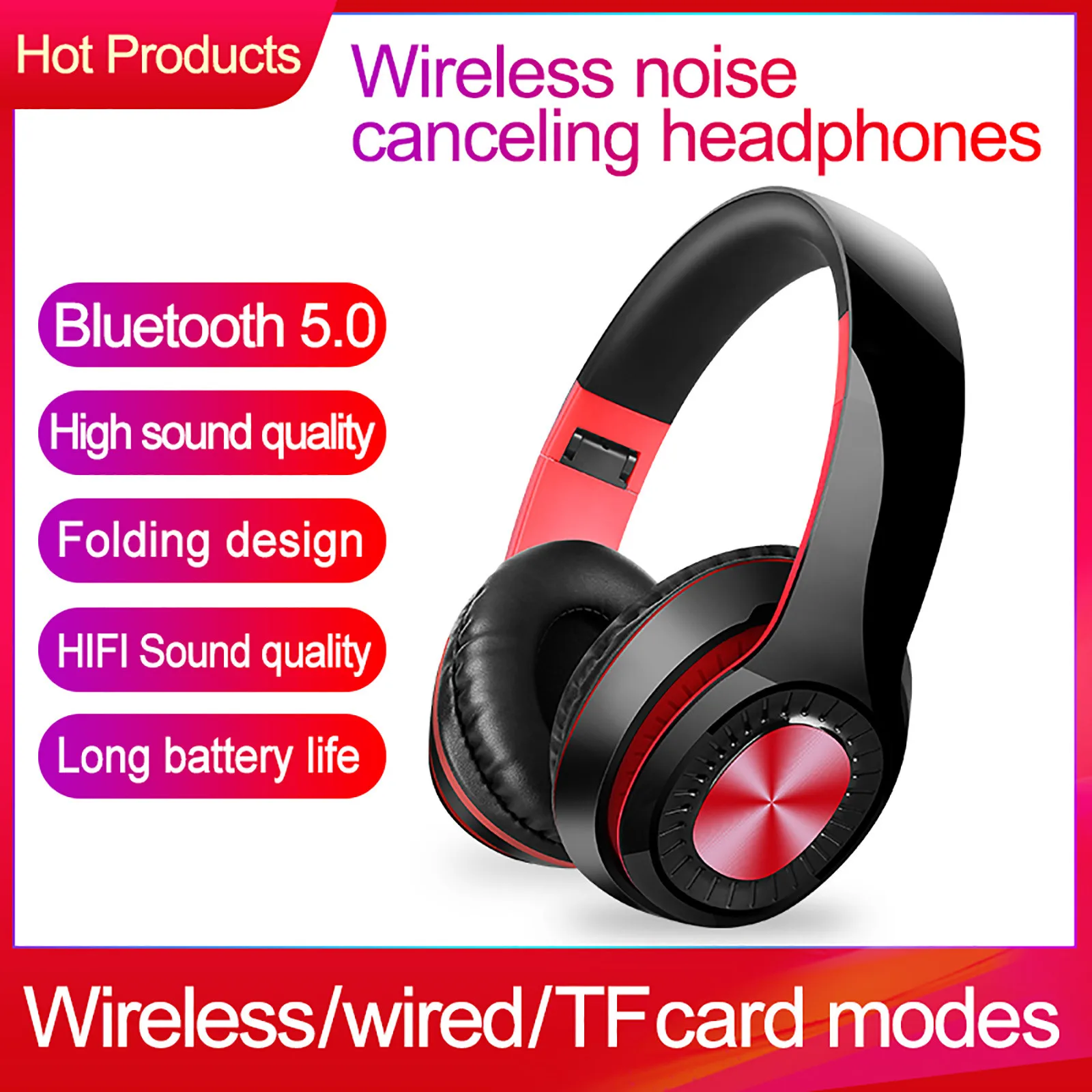 Wireless Headset For Apple Xiaomi Noise 
