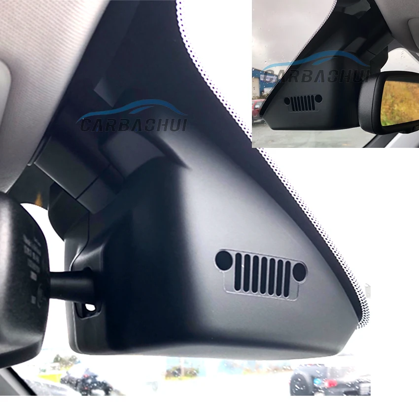 2 Car DVR Wifi Video Recorder Dash Cam Camera For Jeep Renegade 2016~2018 2019 2020 Novatek 96658 Night Vision high quality hd 1080P 3