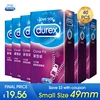 Durex Condoms Close Fit 49mm Condom Natural Latex Extra Lubricants Small Size Penis Sleeve Erotic Products Sex Toy for Men Shop 1