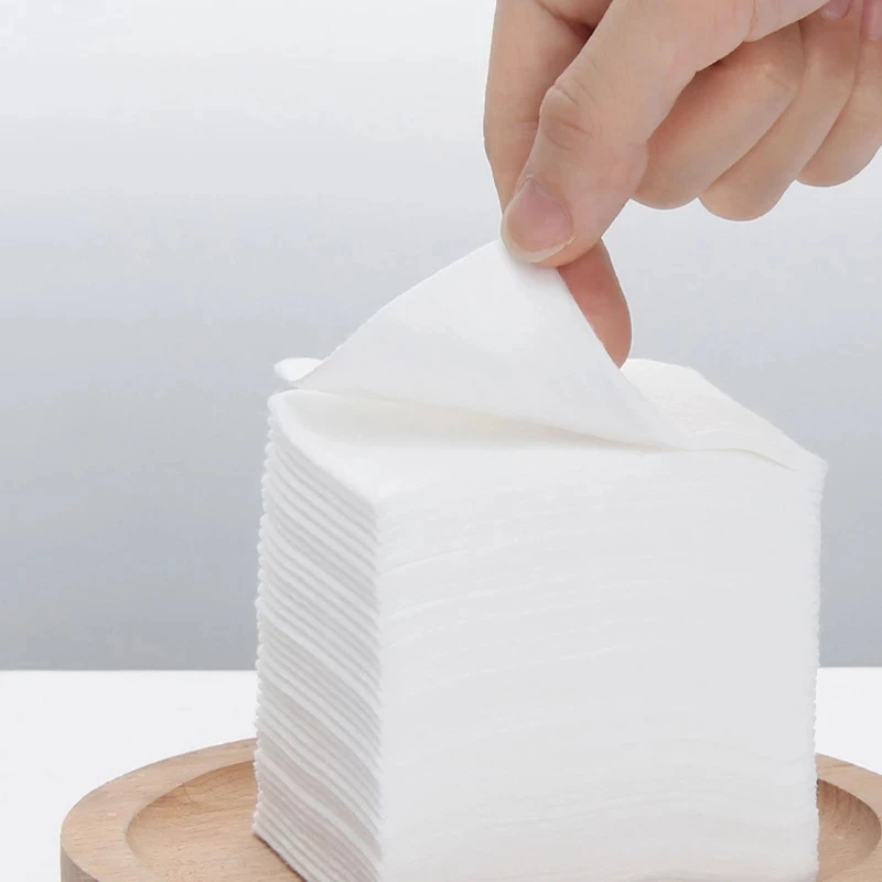 500Pcs/pack Microblading 2 Layers Thick Cotton Wipes for Nail Polish Remover Paper Soft Cotton Pads Manicure Pedicure Gel Tools 5