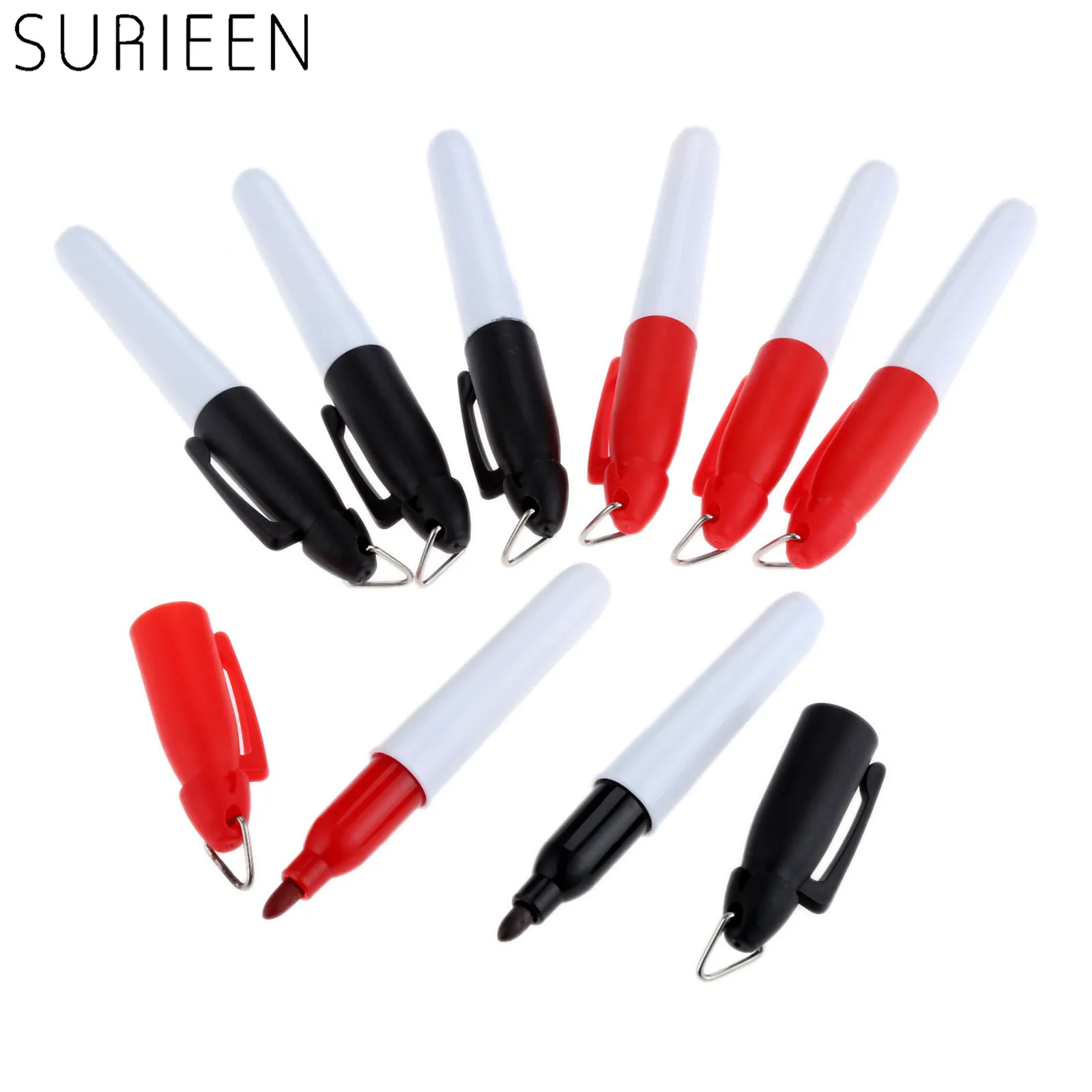

10 Pcs Plastic Golf Ball Liner Markers Pen Alignment Drawing Tool Marking Pen Putting Line Alignment Golf Training Accessories