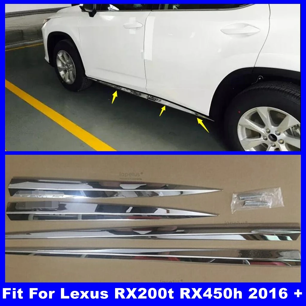 

Side Door Line Garnish Body Trim Accent Molding Cover Bezel Styling Protector For Lexus RX RX450h 2016 - 2021 Accessories Panel
