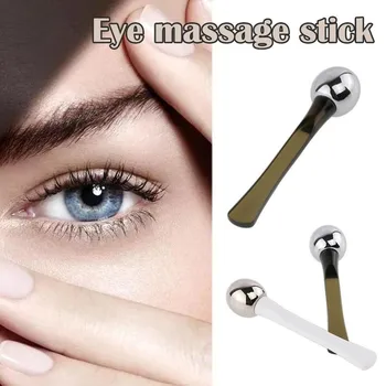 

Alloy Metal Eye Massager Stick Mask Spoon DIY Eye Cream Mixing Spatula Scoop Anti Wrinkle Massage Sticks Makeup Tools