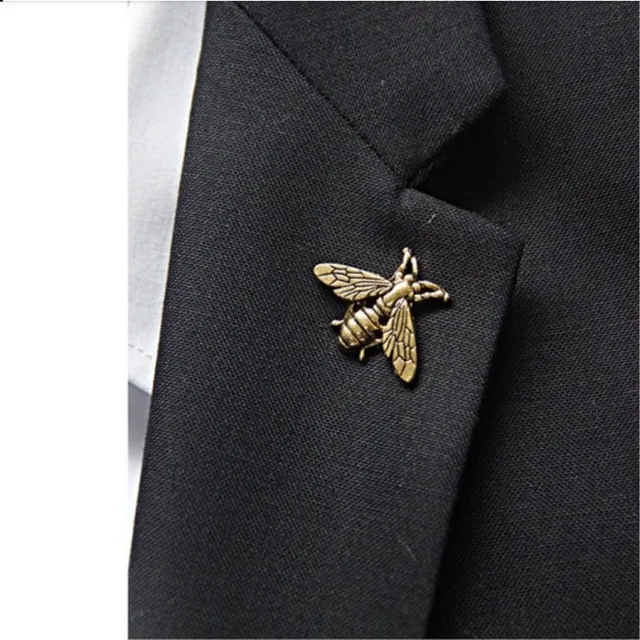 2025fashion hot sale exquisite cute animal insect bee men and girls lapel brooch badge brooch jewelry wholesale