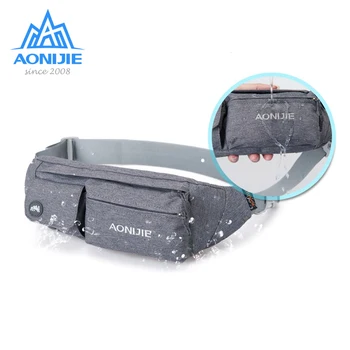 

AONIJIE Jogging Waist Bag Fanny Pack Travel Pocket Key Wallet Pouch Cell Phone Holder Chest Cross-body Bag Running Belt