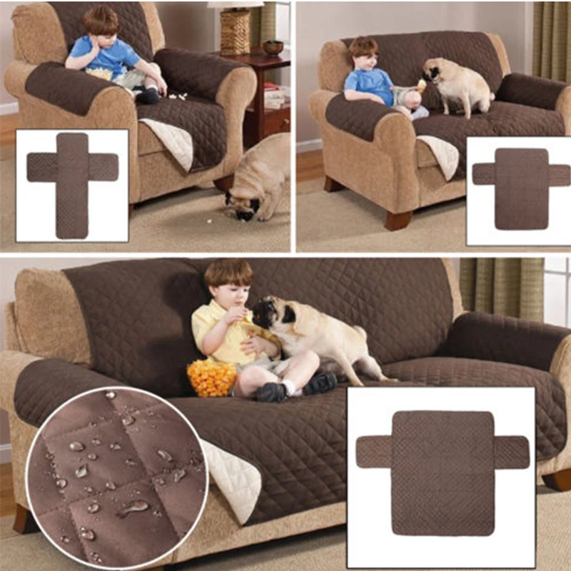 buy Pet Dog Sofa Mat Waterproof Wearable Sofa Cushion Pet Dog Puppy Seater Sofa Couch Cover Pad Slipcover Furniture Protector 3pcs