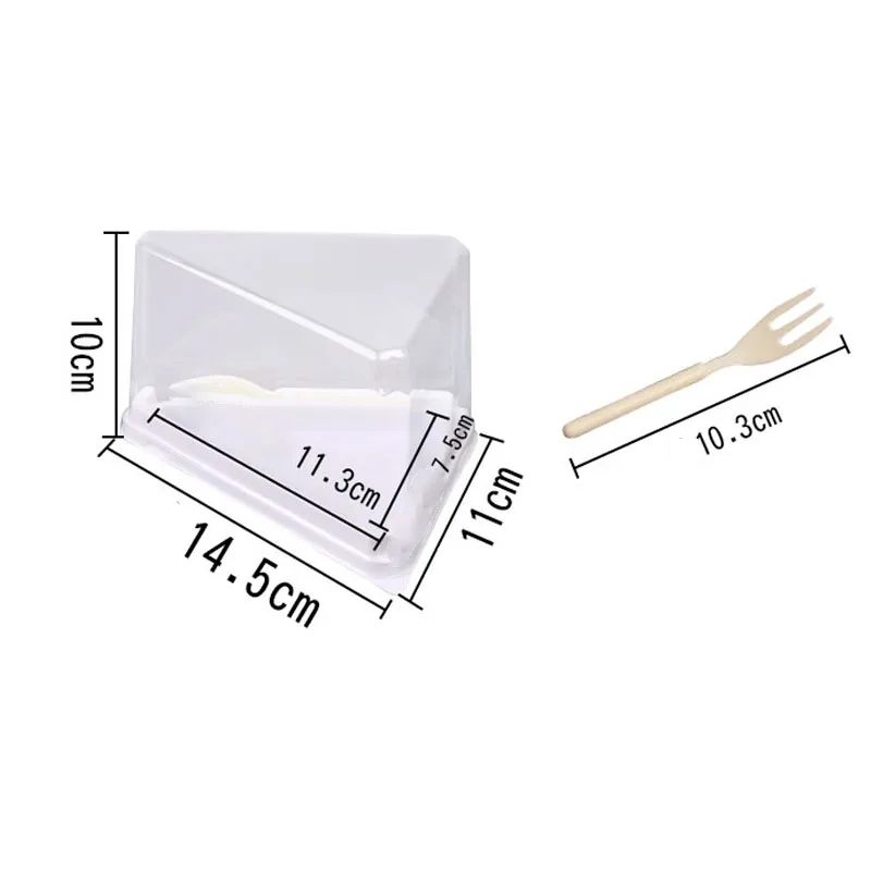 Portable Handle Cake Box with Clear Window, Durable Cardboard Cupcake Pastry Cookie Des... - SKU PHCB0745 - UGI Packaging