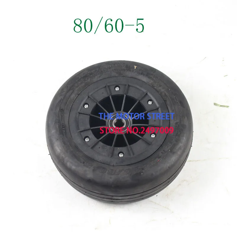 High quality 80/60-5 tubeless Vacuum wheel for XiaoMi 9 Balancing Car 8 inch Go-kart front wheel Vacuum tyre