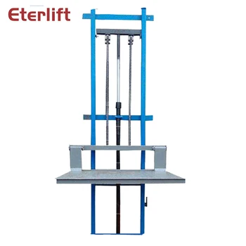 

Warehouse guide rail lift table material elevators guiderail