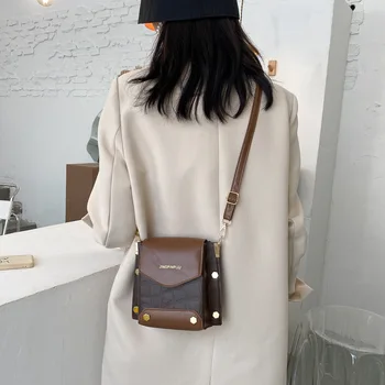

Autumn all-match bag female trend all-match shoulder messenger bag fashionable texture comfortable mobile phone bag