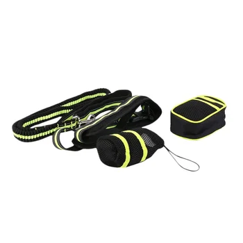 

Multifunction Portable Pet Dog Snack Bags Reflective Waist Belt Bag Pockets Bag Pouch Handy Drawstring Bag Set With Leash