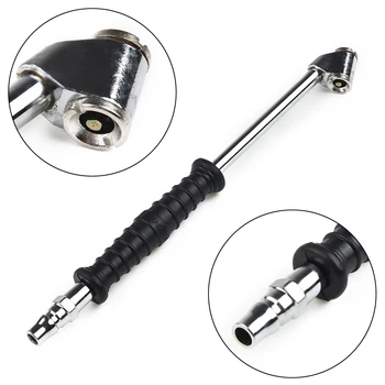 

Car Air Pump Valve Tire Dual Head Chuck Bicycles Motorcycles Off-road Replacement Nozzle