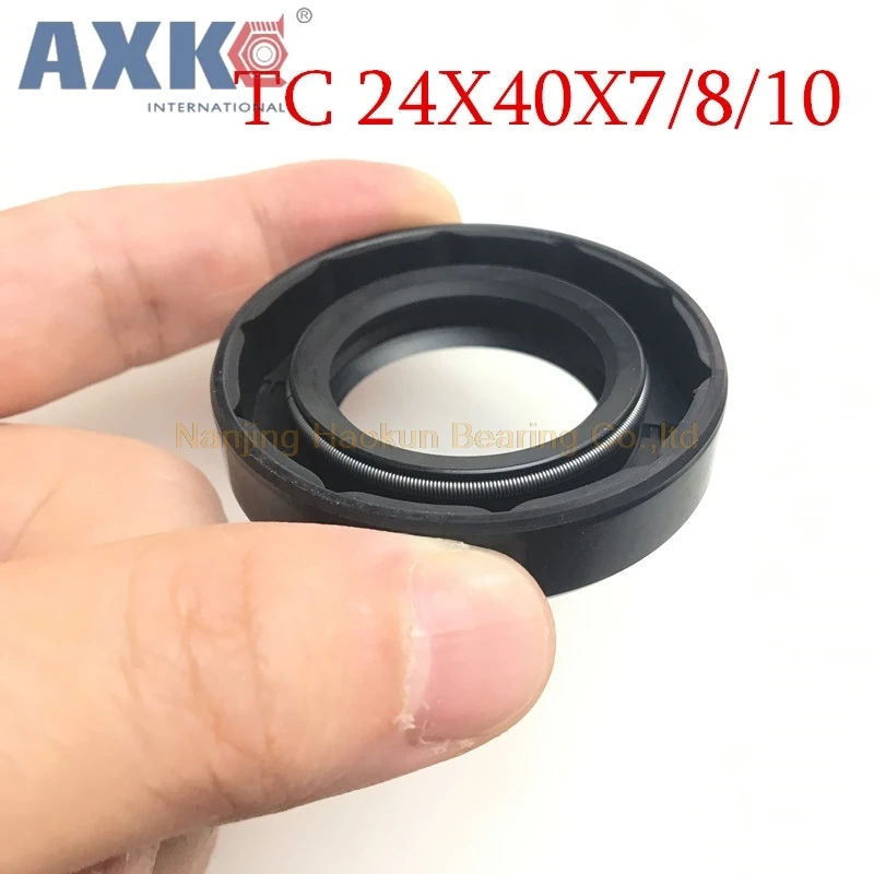 AVX Shaft Oil Seal TC24x40x7 Rubber Lip 24mm/40mm/7mm metric 