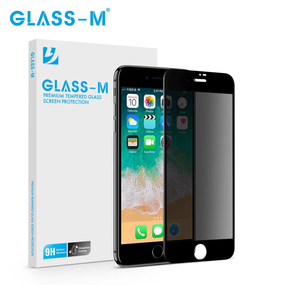 

GLASS-M Privacy Anti-Peeping Tempered Protective Glass on for iPhone 7 6s 8 6 Plus Screen Protector for iPhone 8 7 6 6s Glass