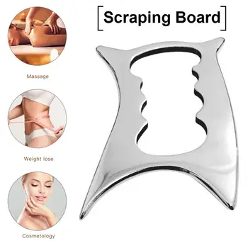 

304 Stainless Steel GuaSha Scraping Board Loose Muscle Meridian Massage Tool Fitness Fascia Soothing Body Care Massager