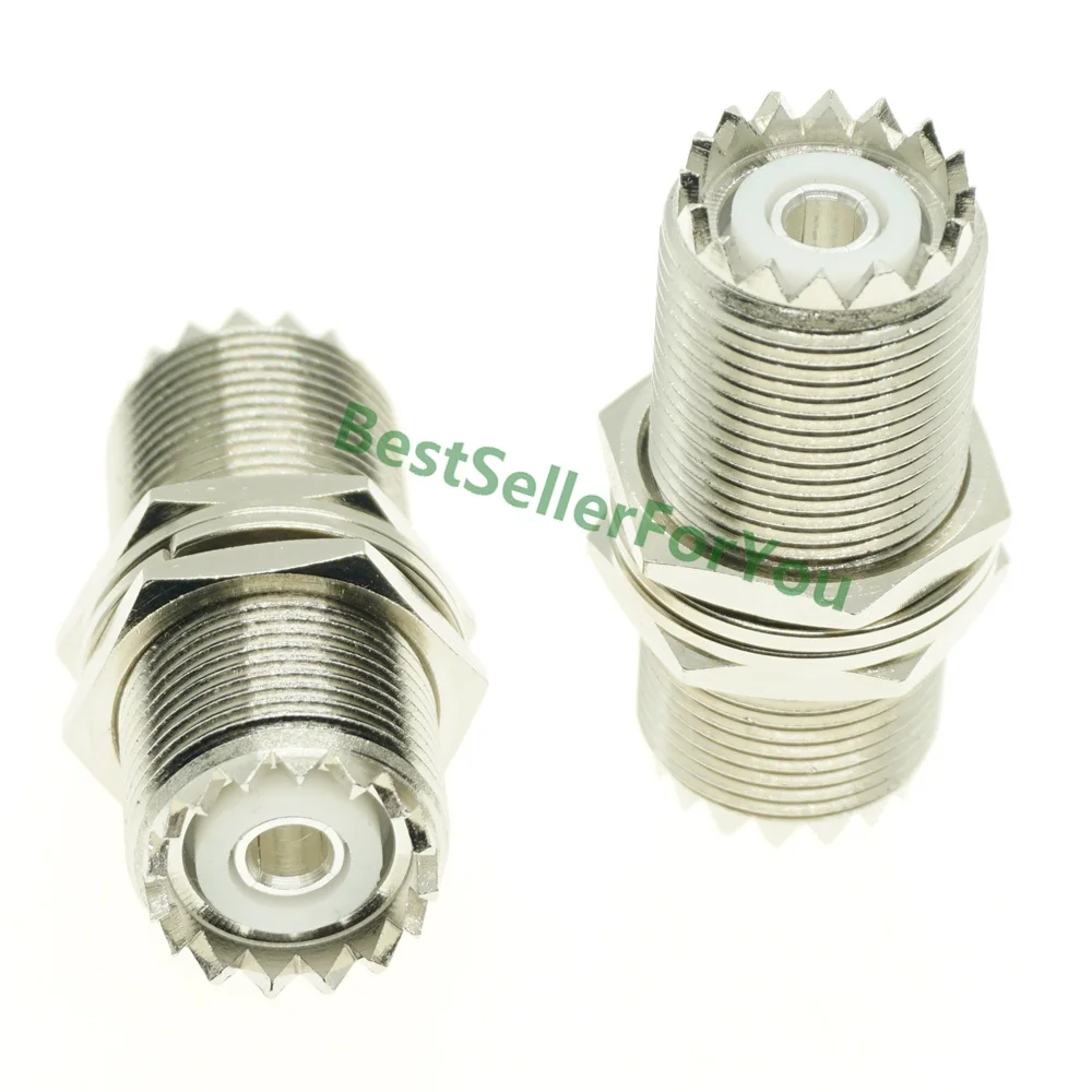 Разъем UHF SO-239 для разъем UHF SO239 jack nut bulkhead RF mount adapter Разъем для PL-259