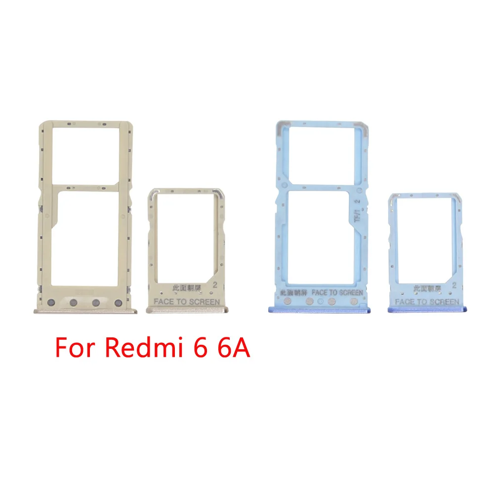 Держатель слота для SIM-карты Xiaomi Redmi 6 6A запасные части | Мобильные телефоны и