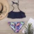 Новый Falbala Kids Swimwear Купальник 2021 New Print Girls Kid Bikini Set 5-14 Лет Детский Бандажный Купальник Пляжная Одежда A247