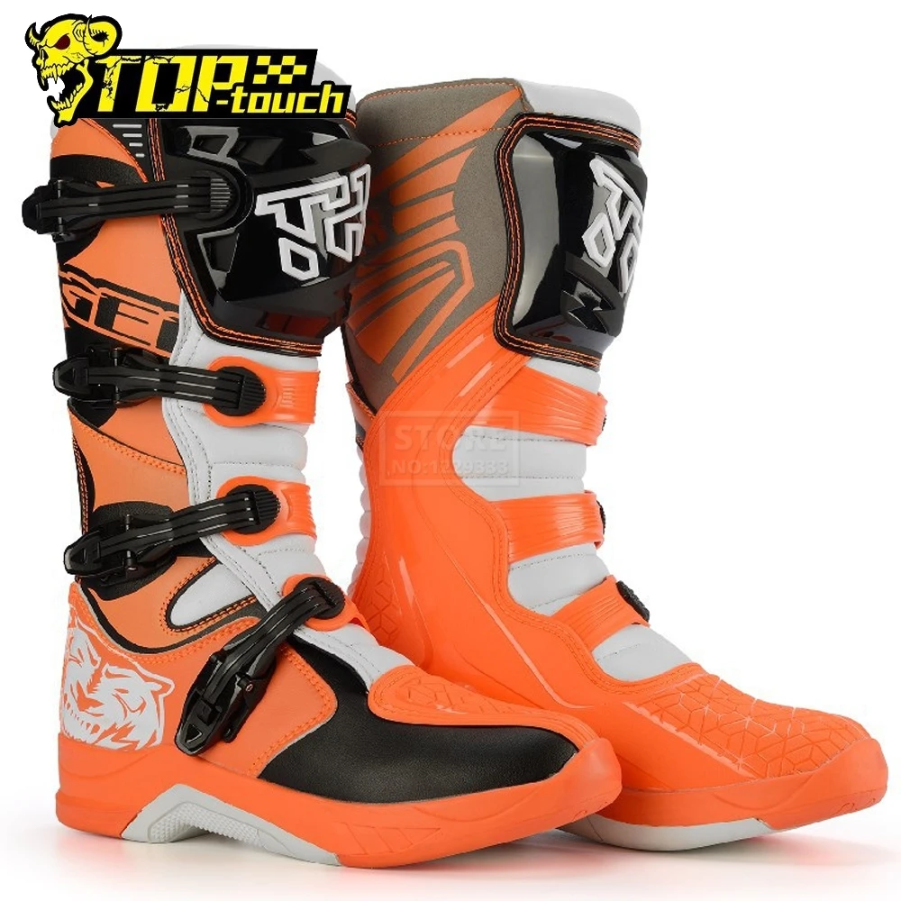 Motorcycle Shoes For Chilren Anti Fall Botas Moto Kids Motocross Riding