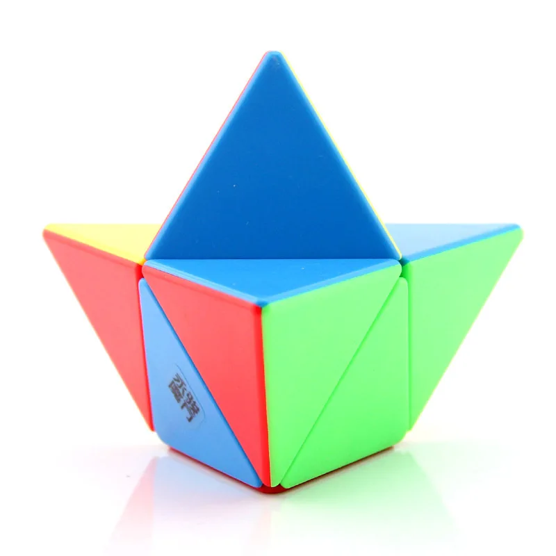 YJ 2x2 треугольный кубик Jinzita пираминантная головоломка на скорость Yongjun игрушечный волшебный кубик 3x3x3 Pyramind Cubo Magico игрушки для детей