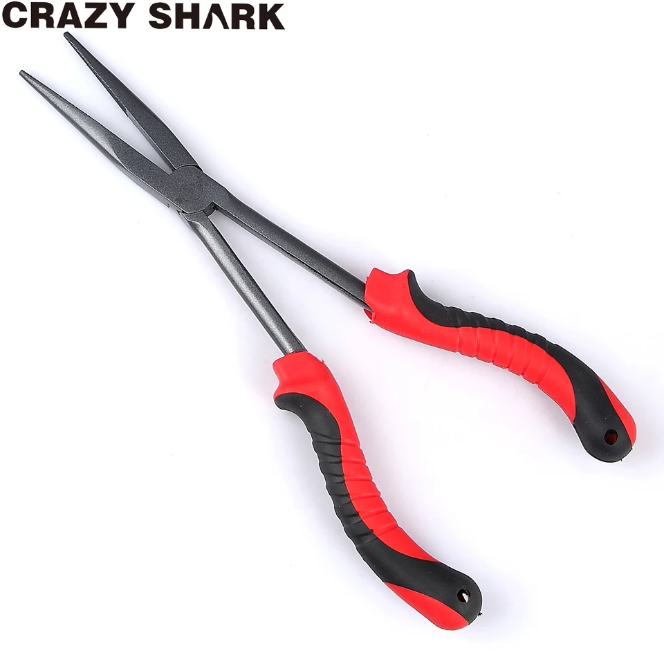 Crazy Shark Fishing Pliers Hook Remover Long Nose Fish Pliers 11 Inches