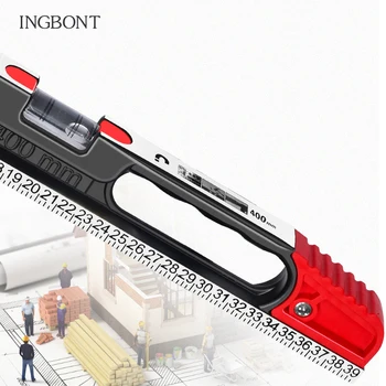 

Precision Magnetic Aluminum Alloy Level Ruler with Blister Design and Mm Scale for Building Decoration Measurement Tool