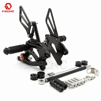 

For Suzuki SV650/SV650S SV 650 2015-2018 2016 2017 Motorcycle Footrests Aluminum Rearset Rear Set Footpeg Foot Rests