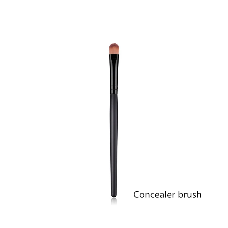 concealer brush ENNKE Одиночная микро кисточка для румян без каблука брови рассыпная пудра теней для век основа для макияжа Кисти для лица Красота инструменты - Handle Color: concealer brush