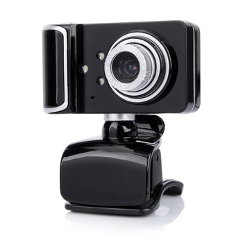 

HD Webcam Web Cam with Microphone Computer Camera USB Plug and Play for PC Laptop Desktop JR Deals