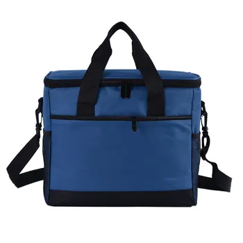 

17L Picnic Outdoor Activities Collapsible Hot And Cold Insulated BBQ Camping Reusable Oxford Cloth Large Capacity Cooler Bag