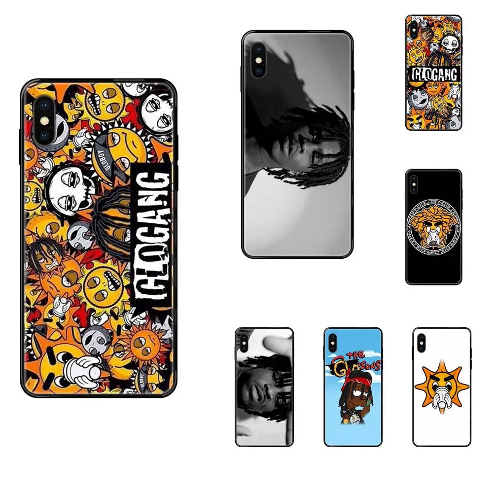 Soft Silicone TPU Black Capa Cover Case For Xiaomi Mi Note A1 A2 A3 5 5s 6 8 9 10 SE Lite Pro Ultra Glo Gang Chief Keef | Мобильные