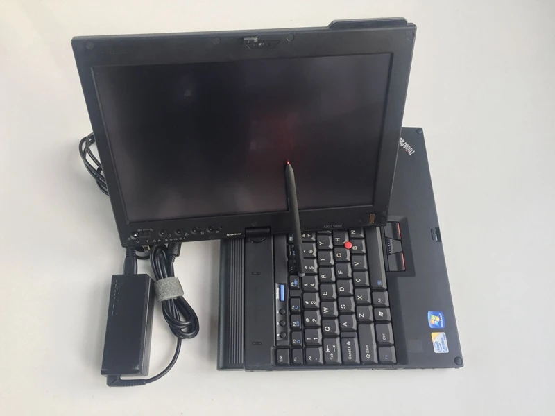 Б/у ноутбук для автомобиля диагностический для lenovo thinkpad x200t сенсорный экран б/у компьютер Лучшая цена с батареей