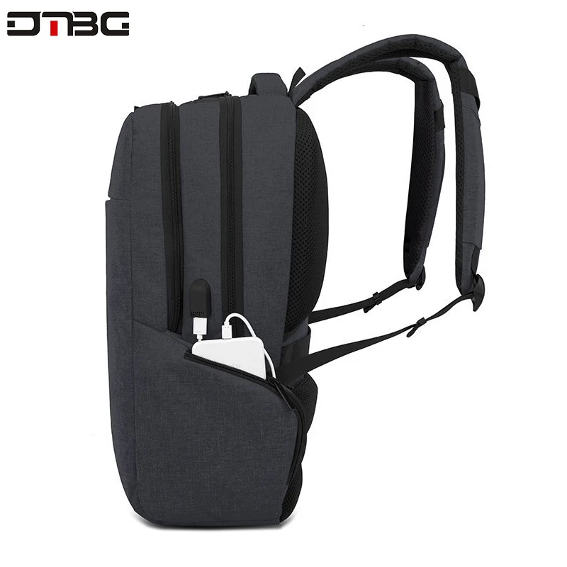 DTBG Waterproof Multifunction USB charging Men 17.3inch Laptop Backpacks For Teenager Fashion Male Travel Anti Theft Backpack