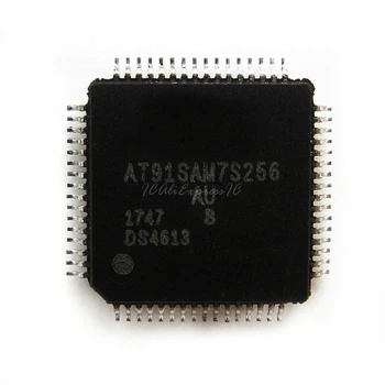 

1pcs/lot AT91SAM7S256-AU AT91SAM7S256B-AU AT91SAM7S256 AU 91SAM7S256 QFP-64 In Stock