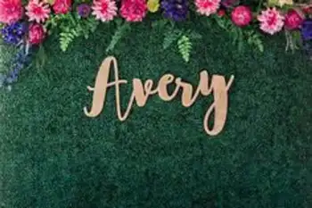 

WOOD wall signs Boxwood backdrop Custom name Wooden Decor Wedding Sign