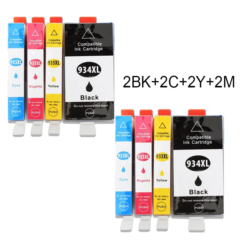 HTL совместимые картриджи для HP934XL HP934 934XL 934 XL HP935XL HP935 Officejet Pro 6812 6830 6815 6835 струйный