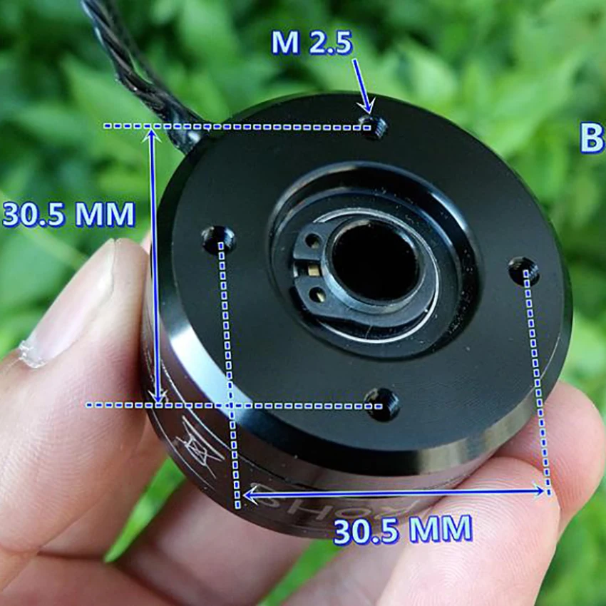 Модель самолета игрушечный двигатель PTZ KV50 6S(DC22.2V) трехфазный бесщеточный двигатель микро электрическая техника без щетки