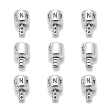 

5set Copper 9.5mm Press Clasp Fit 3mm Leather Cord Screw Connectors For DIY Jewelry Making Bracelet&Bangle Accessories