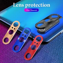 Étui de Protection d'armure d'objectif de caméra arrière sur rouge mi Note 8T 8 7 K20 Pro étui d'appareil photo pour Xiao mi mi 9 8 SE lite A3 A2 9T Note 10 couverture(China)