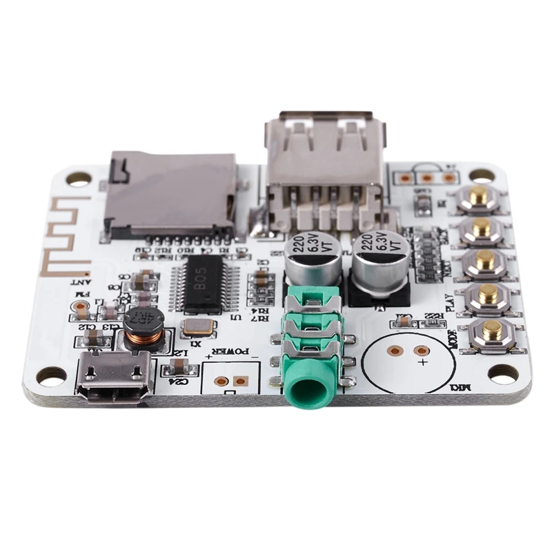 

Bluetooth Audio Receiver Digital Amplifier Board With Usb Port Tf Card