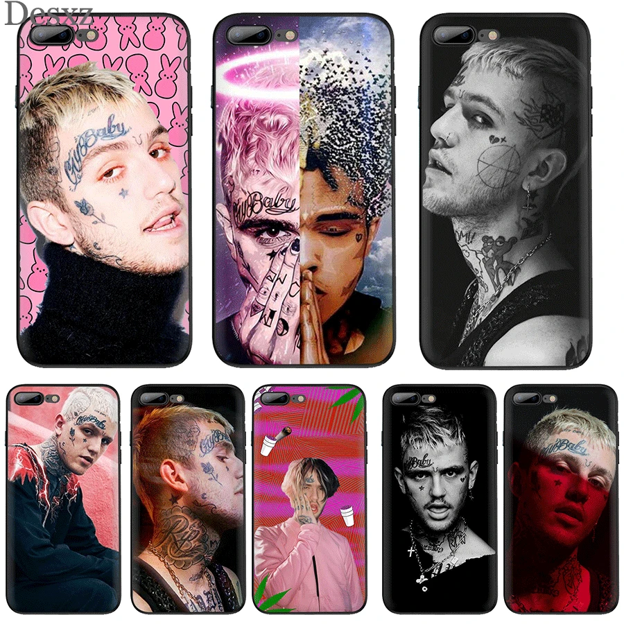 Чехол для мобильного телефона iPhone 11 Pro X XS Max XR 6 6s 7 8 Plus 5 5S SE чехол Lil Peep Bo роскошный