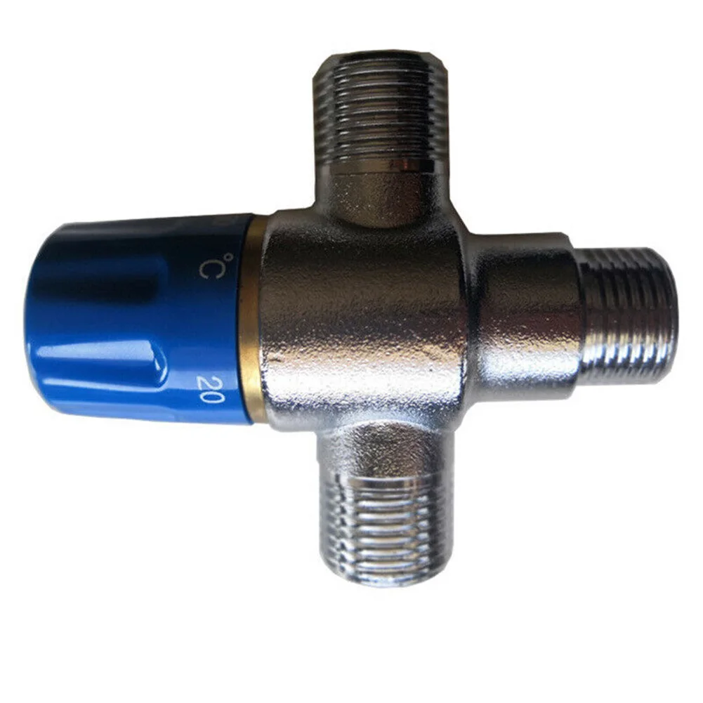 Kitchen Copper Accessories Rustproof Universal Thermostatic Temperature Control Bathroom Wear Resistant Home Shower Mixer